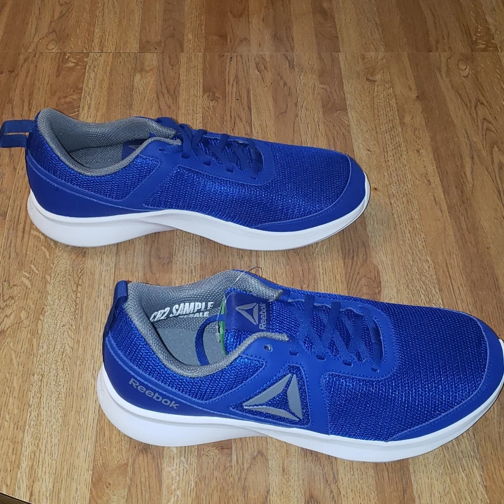 Reebok Quick Motion Running Shoe Cobalt Blue Gray White 9 nwob - Picture 12 of 12